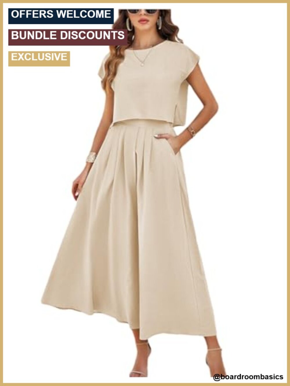 2 Piece Skirt Sets for Women Maxi Dress Set Viscose Pull On